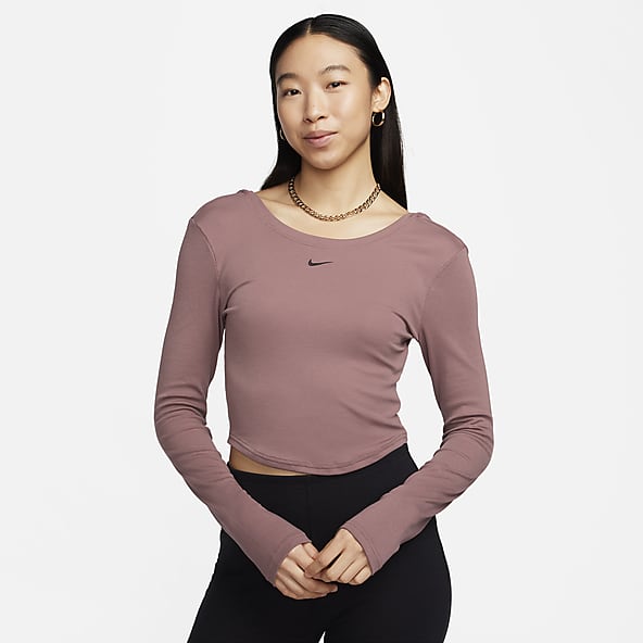 Nike manga larga mujer on sale